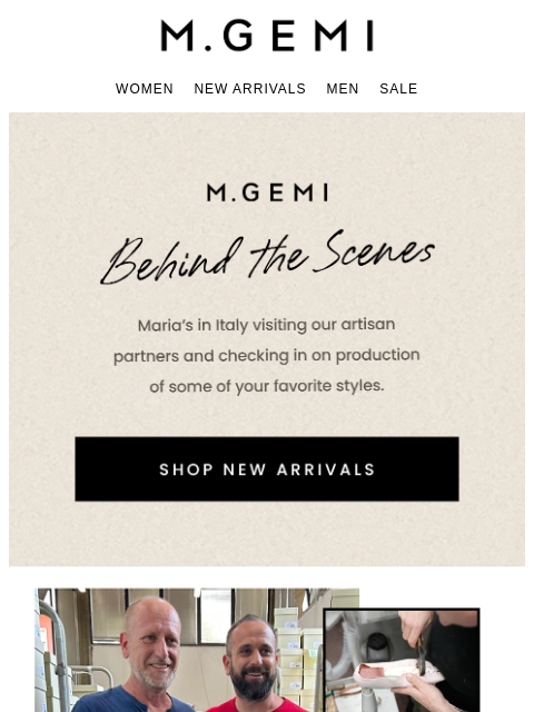 mgemi newsletter: A Visit To Our Workshops