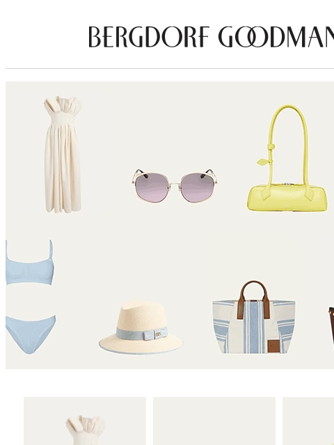 bergdorfgoodman newsletter: Newness Report: This Just In