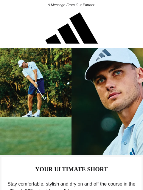 golfdigest newsletter: Your ultimate short has arrived.