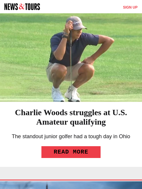 golfdigest newsletter: Scottie is right where he needs to be