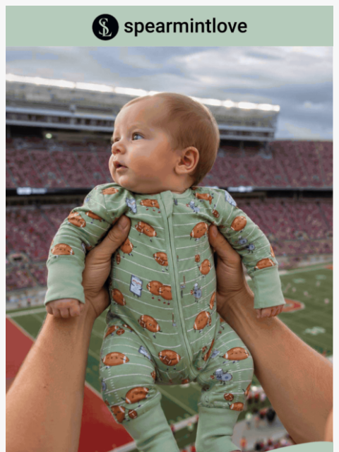 spearmintlove newsletter: Ready, Set, Touchdown 🏈