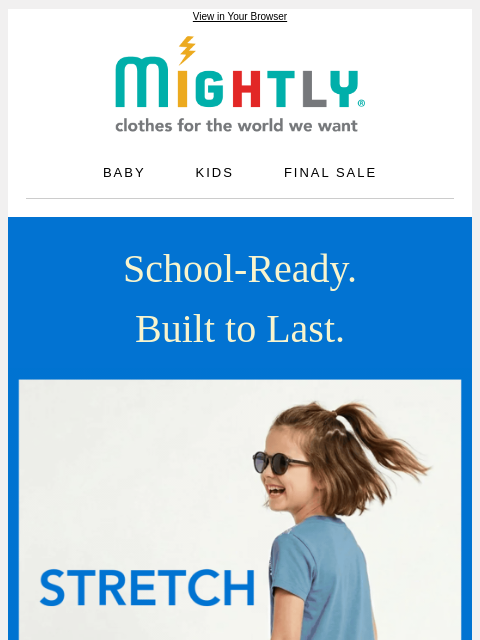 mightly newsletter: Leggings That Last Beyond the School Year ⭐