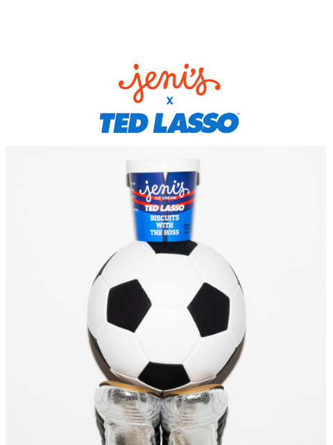 jenis newsletter: Our Ted Lasso ice cream is coming back!
