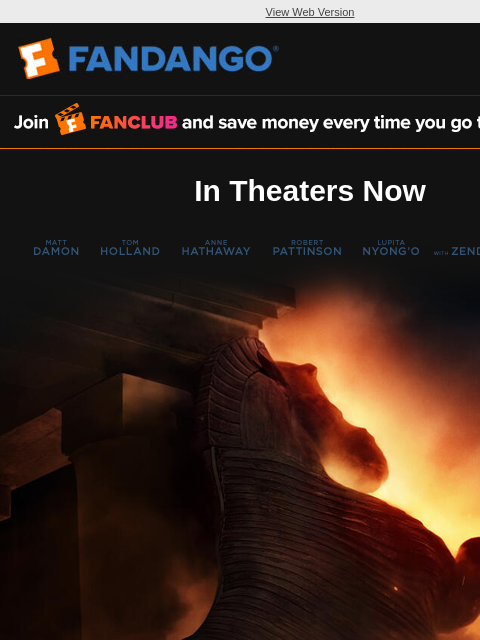 fandango newsletter: Your Weekend Movie Premiere