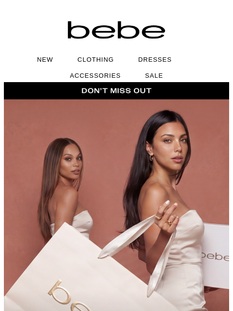 bebe newsletter: Up To 70% Off ✨ New Markdowns Included