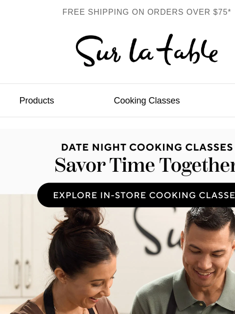 surlatable newsletter: Your Date Night Just Got An Upgrade