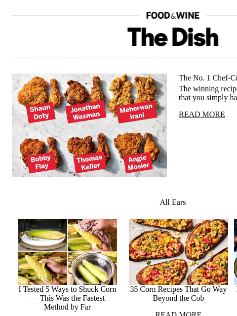 foodandwine newsletter: The No. 1 Chef-Created Fried Chicken Recipe