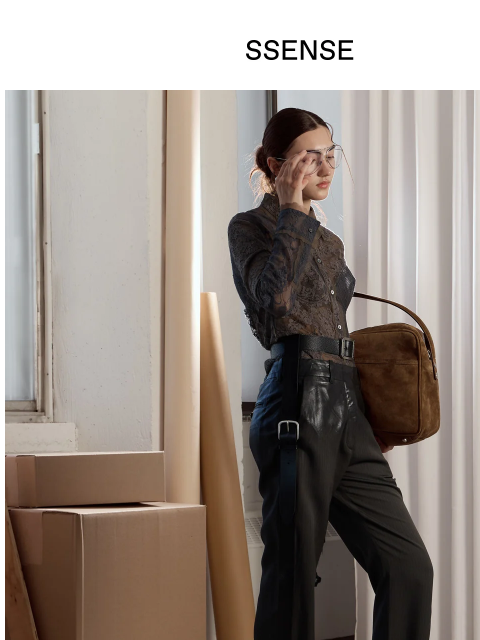 ssense newsletter: Collect Your Key Pieces