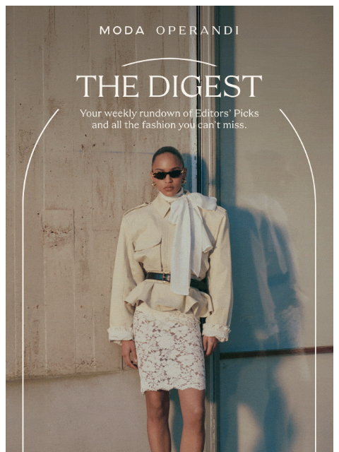 modaoperandi newsletter: All eyes on ARAKII