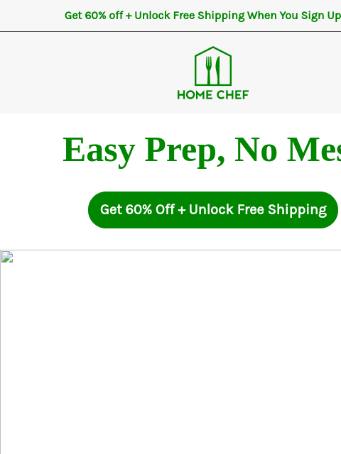homechef newsletter: Simplify meal prep with our easiest dinner options