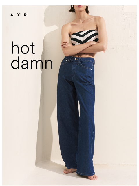ayr newsletter: big wow jeans