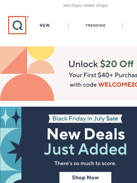 qvcemail newsletter: New Black Friday in July Sale Prices
