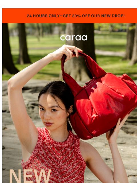 caraa newsletter: The Nimbus Small Just Landed — 20% Off