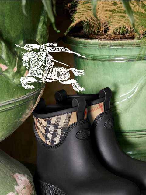 burberry newsletter: Accessories in check: new-season styles
