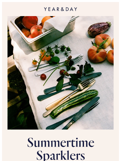 yearandday newsletter: Stars of the table