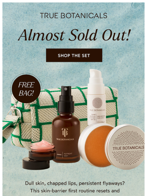 truebotanicals newsletter: Almost Gone! Grab This Summer Set Before It's Gone