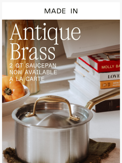 madeincookware newsletter: Your Go-To Pan, Elevated