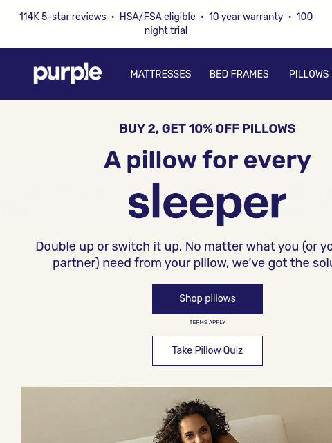 purple newsletter: “How did I even sleep before this?” - Future You