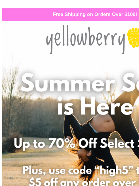 yellowberrycompany newsletter: Have You Shopped 70% Off?