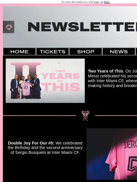 intermiamicf newsletter: Milestones, Tickets & Key Updates. Your Inter Miam...