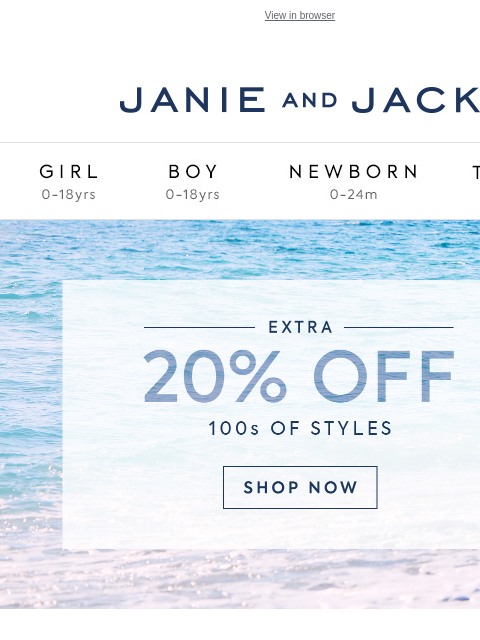 janieandjack newsletter: If you love a sale on sale, this one's for you