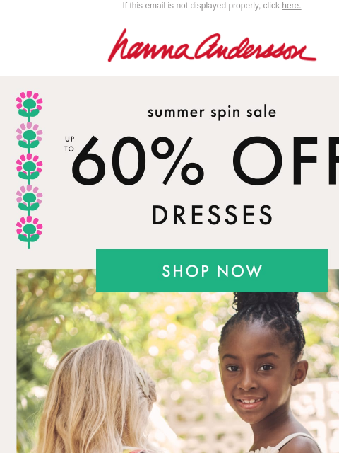hannaandersson newsletter: We've Got A Dress For That ✔️