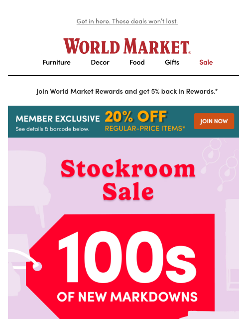 emailworldmarket newsletter: ❤️‍🔥 Hot sale summer!