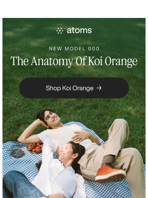 atoms newsletter: Inside the Koi Orange Model 000.
