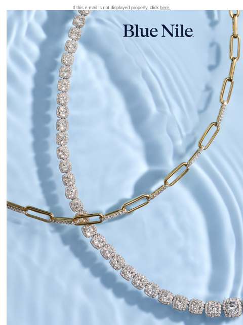 bluenile newsletter: Now Trending: Cool Summer Savings