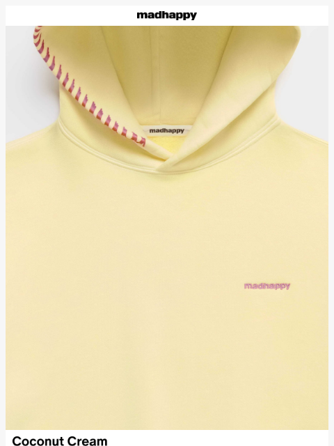 madhappy newsletter: Classics in Coconut Cream 💛