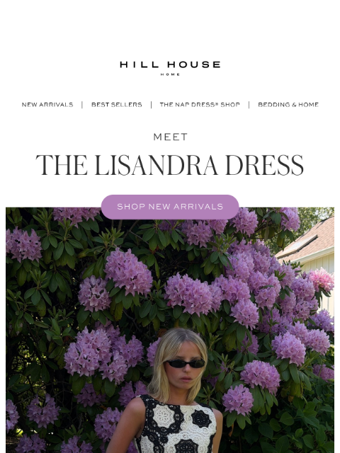 hillhousehome newsletter: Meet the Lisandra Dress 🖤