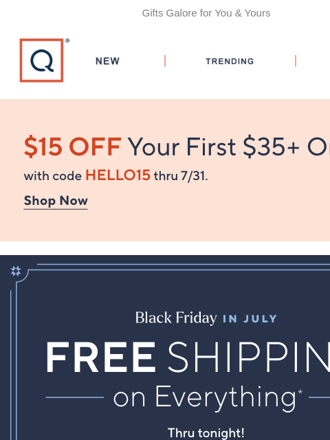 qvcemail newsletter: Today Only! Free Shipping on It ALL