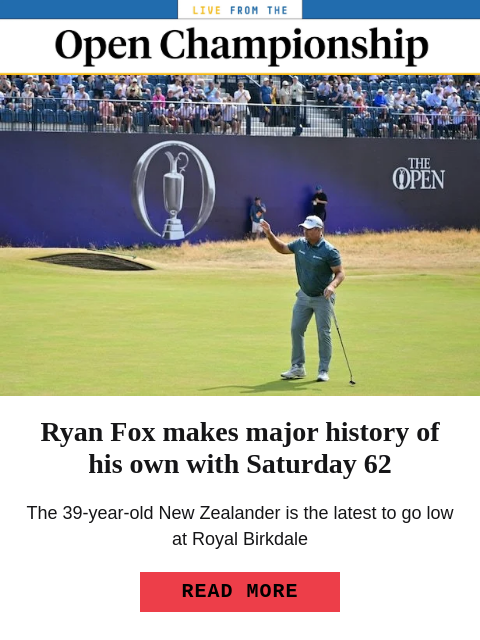 golfdigest newsletter: R&A CEO says Bryson penalty was 'clear cut'