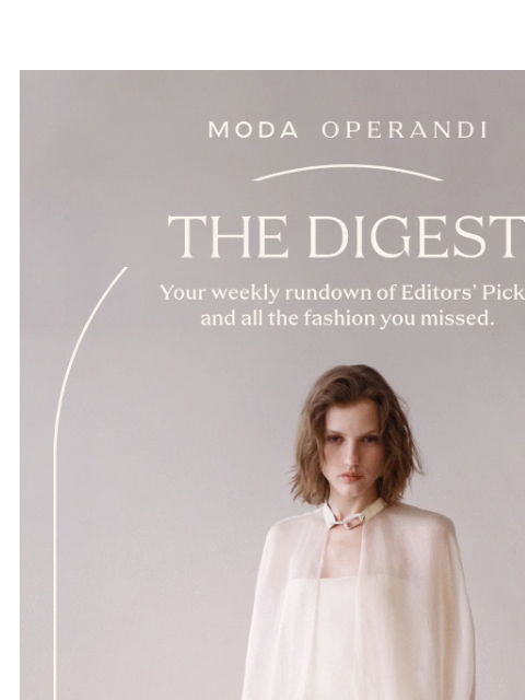 Plus, Sara Cristina's Moda debut, the best of 111Skin, Chan Luu's ocean-inspired accents & more in this week's Digest ͏ ‌ ﻿ ͏ ‌ ﻿ ͏ ‌ ﻿ ͏ ‌ ﻿ ͏ ‌ ﻿ ͏ ‌ ﻿ ͏ ‌ ﻿ ͏ ‌ ﻿ ͏ ‌ ﻿ ͏ ‌ ﻿ ͏ ‌ ﻿ ͏