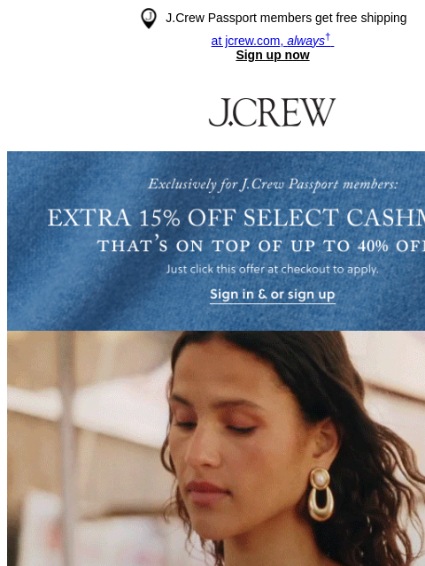 jcrew newsletter: Want to see what everyone's shopping right now?