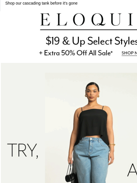 eloquii newsletter: The top of the summer is BACK
