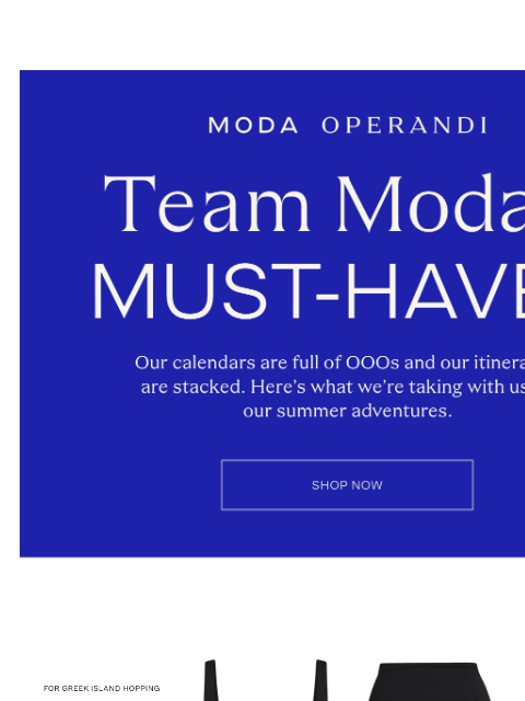 modaoperandi newsletter: She’s Gotta Have It