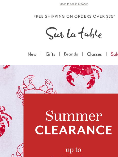 surlatable newsletter: You, a Cart, and a Whole Lotta Deals 🛒 