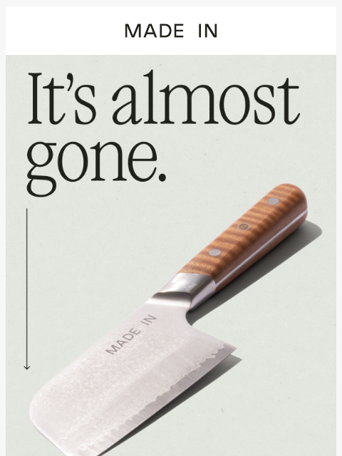 madeincookware newsletter: Less Than 400 Left 🚨