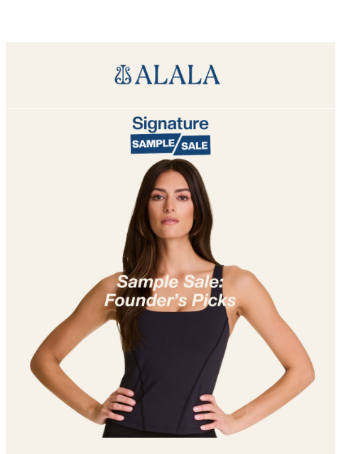 alalastyle newsletter: Sample Sale: Our Founder’s Picks