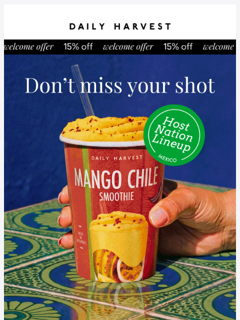 daily-harvest newsletter: Get off the sidelines and stock up now!