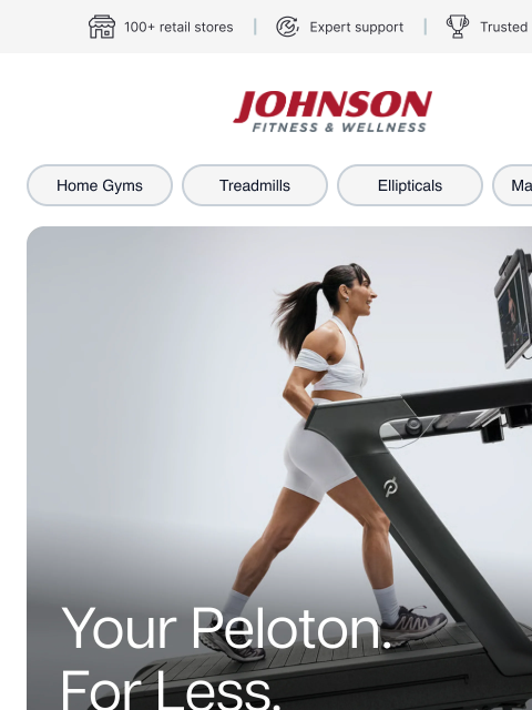 johnsonfit newsletter: Save Up to $1,100 on Peloton