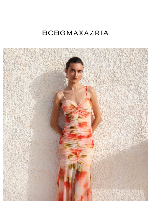 bcbg newsletter: The Summer Black Tie Edit