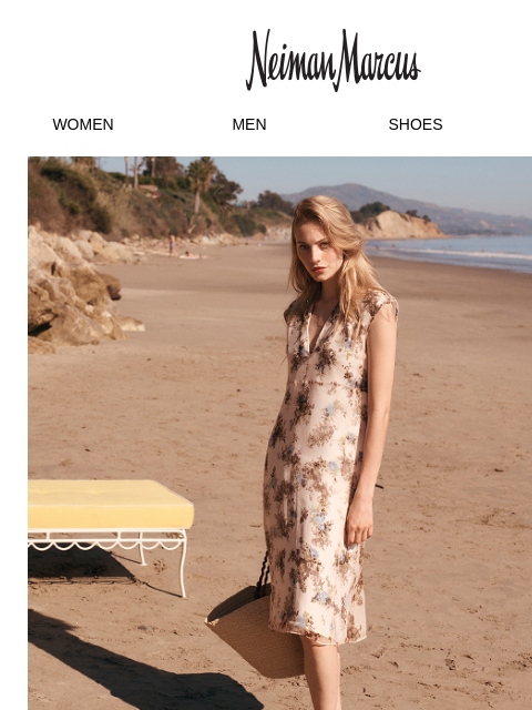 neimanmarcus newsletter: Style for sandy destinations