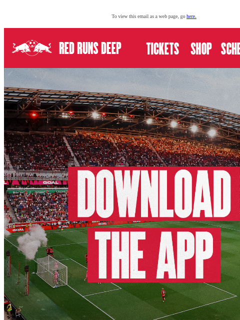 newyorkredbulls newsletter: Get App-solutely Everything Red Bull New York 🏟️ ...