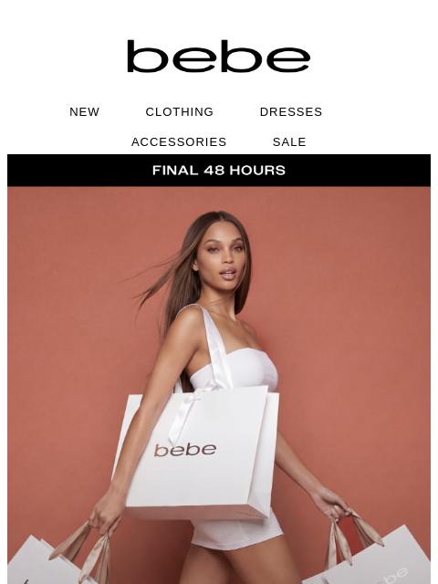 bebe newsletter: 👀 Up To 70% Off. Just Making Sure You Saw This.