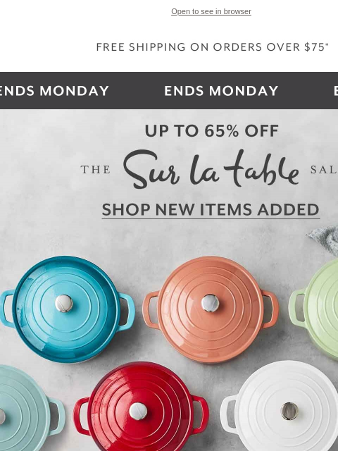 Up to 65% off cookware, bakeware, entertaining, cutlery and more for a limited time. ‌ ‌ ‌ ‌ ‌ ‌ ‌ ‌ ‌ ‌ ‌ ‌ ‌ ‌ ‌ ‌ ‌ ‌ ‌ ‌ ‌ ‌ ‌ ‌ ‌ ‌ ‌ ‌ ‌ ‌ ‌ ‌ ‌ ‌ ‌ ‌ ‌ ‌ ‌ ‌ ‌ ‌ ‌ ‌ ‌ ‌ ‌ ‌ ‌ ‌ ‌ ‌ ‌ ‌ ‌ ‌ ‌ ‌