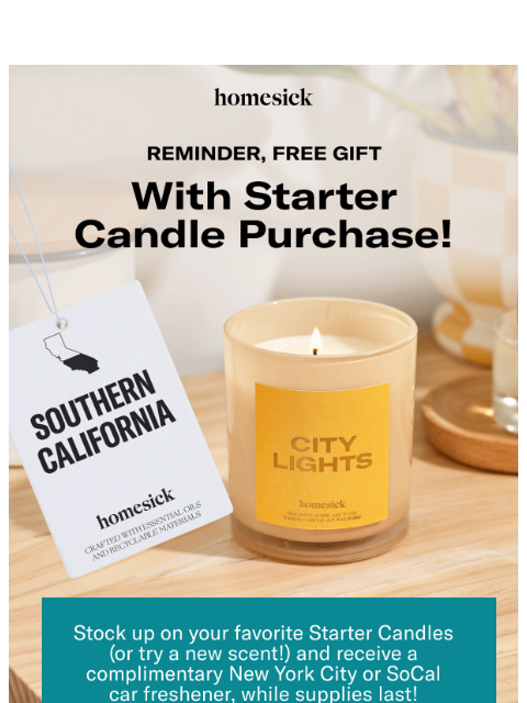 Grab a free gift with your Starter Candle purchase. ͏ ͏ ͏ ͏ ͏ ͏ ͏ ͏ ͏ ͏ ͏ ͏ ͏ ͏ ͏ ͏ ͏ ͏ ͏ ͏ ͏ ͏ ͏ ͏ ͏ ͏ ͏ ͏ ͏ ͏ ͏ ͏ ͏ ͏ ͏ ͏ ͏ ͏ ͏ ͏ ͏ ͏ ͏ ͏ ͏ ͏ ͏ ͏ ͏ ͏ ͏ ͏ ͏ ͏ ͏ ͏ ͏ ͏ ͏ ͏ ͏ ͏ ͏ ͏ ͏ ͏ ͏ ͏ ͏ ͏ ͏ ͏ ͏ ͏ ͏