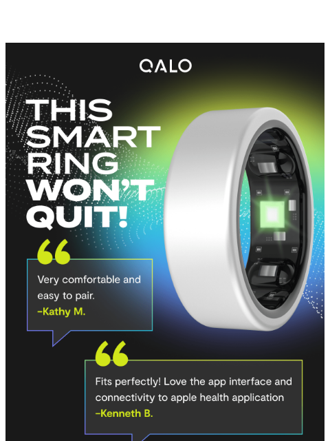 qalo newsletter: QRNT is heating up!