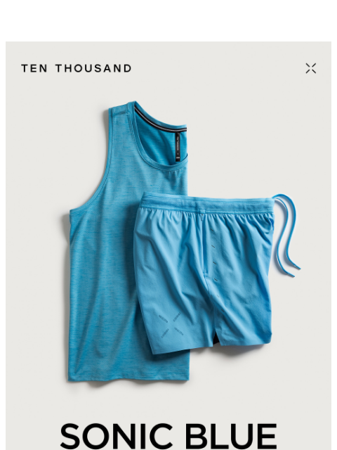 tenthousand newsletter: New Sonic Blue